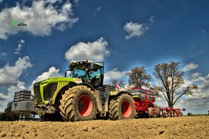 Claas Xerion 5000 + Horsch Focus 6 TD