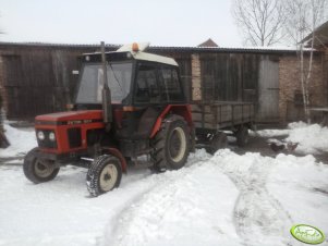 Zetor 5211 & rozrzutnik obornika