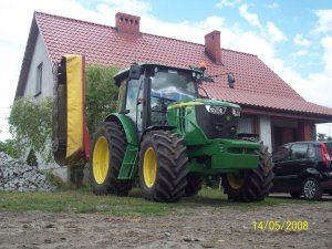 John Deere 6100 MC & Pöttinger CAT 250 NOVA