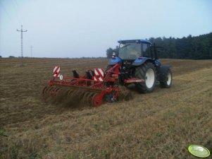 NH TM130 + HORSCH TERRANO  3 FX