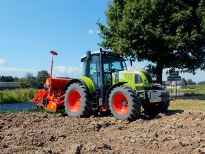 Claas Arion 620c+siewnik Gaspardo