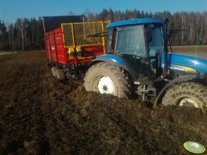 New Holland TD 5050 + Metal Fach N 267/1