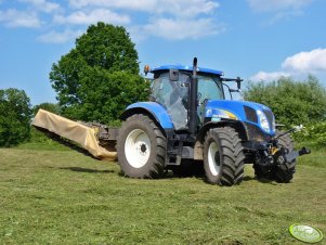 New Holland T6080 PC i Vicon EXTRA 432H