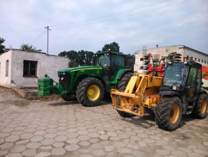 John Deere 8330 & JCB