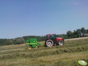 Valmet 6400 + John Deere 578