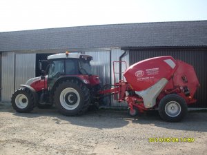 Steyr 9105mt + Lely Welger RP 245