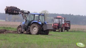 New Holland TD80D i Zetor 