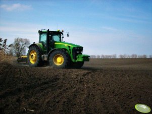 John Deere 8530 + Strom Swifter SO 6000