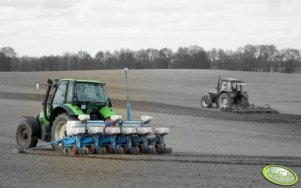 DF Agrotron 150 + siewnik & Ursus 1634