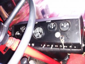 Panel liczników T-25A