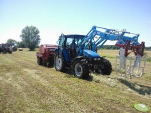 New Holland TL 80 + RP 12 s