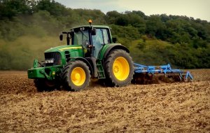 John Deere 7530 & Lemken Karat 9