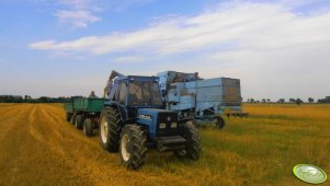 New Holland 80-66S & Fortschritt E-514