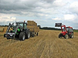 Deutz-Fahr Agrofarm 420 PL + Zetor 5340