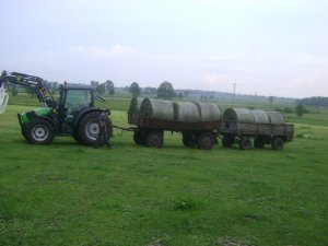 Deutz-Fahr Agrofarm 420 + Autosan + Czarna Białostocka