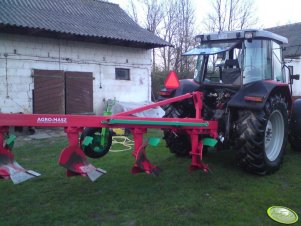 Massey Ferguson 6140 + Agro-Masz