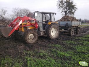 Renault 90-34mx  + przyczepa