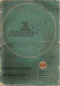 Katalog czesci Fortschritt E516