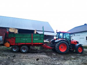 Kubota M9960 + Warfama