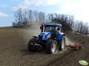 New Holland T7530 + Expom Tornado