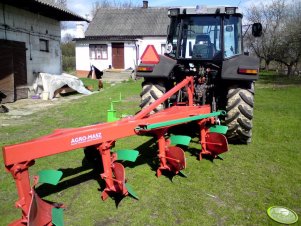 Massey Ferguson 6140 + Agro-Masz