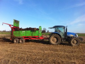 New Holland T6030 + Brzeg Tytan 8 Plus