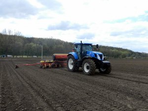 New Holland T7.260 + Vaderstad Tempo F8