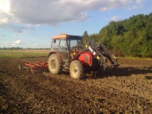 Zetor 7340 + Agregat uprawowy Expom Lech 3,6