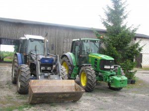 John Deere 6830, Ford 8340