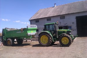 John Deere 6430   Joskin Ferti Cap