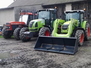 Claas Axos 330cx, Arion 610C, Ursus 1614