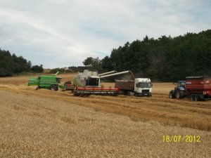 Claas lexion 480 i Deutz Fahr Top Liner