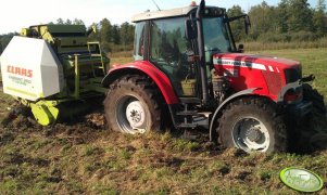 MF 5425 + Claas Variant 260