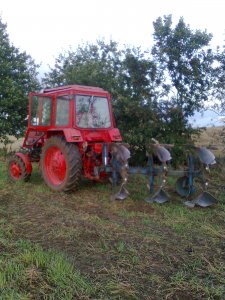 MTZ 82 + Rabewerk Specht 2+1