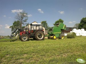 Zetor 7245 & John Deere 578