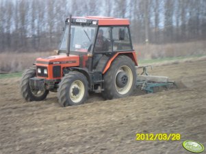 Zetor 7340 turbo & kultywator