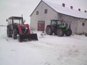 Deutz-Fahr Agrofarm 430 i Zetor 7340
