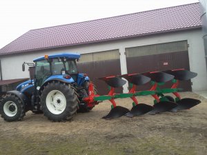 New Holland TD.5 105 + Kverneland