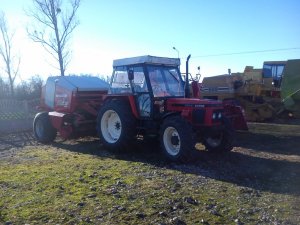 Zetor 6340 + Welger RP220Profi