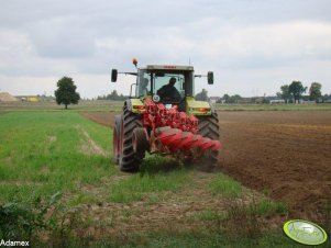 Claas Ares 816 RZ + pług Unii