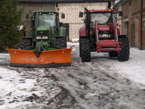 John Deere 6830, Case Maxxum 125