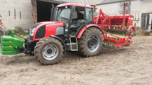 Zetor proxima 100 + agregat uprawowo-siewny