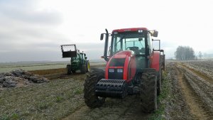 Zetor 11441 Forterra + John Deere 6230