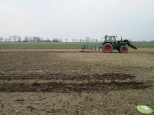 Fendt Farmer 306 LSA + Mailleux i Lemken Achat 9