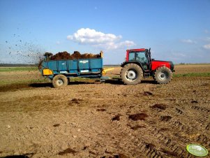 Valtra Valmet 6400 + Rolland 2065