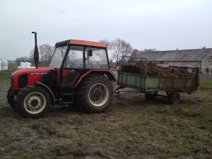 Zetor 6340 + Rozrzutnik