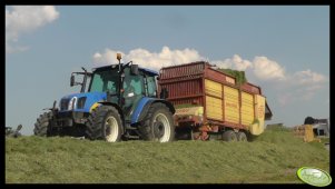 New Holland T5050 & Krone turbo-5000