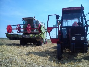 Claas Dominator 88s & ursus 3512