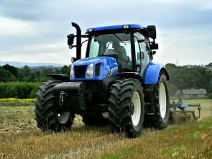 New Holland T6.155 + Mandam Kus 3.0