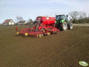 Deutz Fahr Agrotron M650 i VAderstad Spirit 400